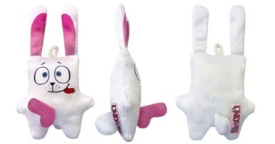 Белый брелок FlirtOn «Белый кролик» 2514