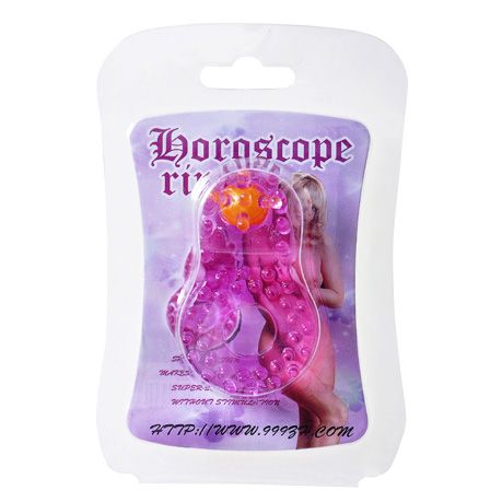 Розовое эрекционное кольцо со стимулятором для клитора Sextoy 2011 00010-2