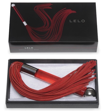 Красная замшевая плеть Lelo Sensua Suede Whip Red LEL1463