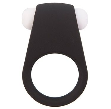 Чёрное эрекционное виброкольцо Dream Toys LIT-UP SILICONE STIMU RING 4 BLACK 21160