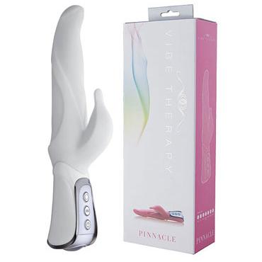 Белый вибратор Vibe Therapy PINNACLE C02W1S025-W1 (23 см)