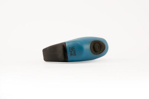 Эрекционное кольцо с вибрацией в черно с голубым цветом Topco Sales Polar Night Vibrating Silicone Cock Ring 1600448