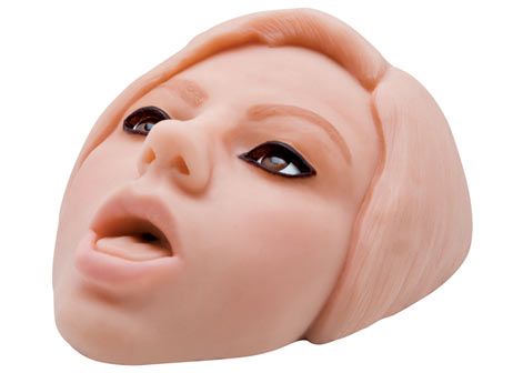 Мастурбатор телесного цвета в виде копии личика Topco Sales Bree Olson 1003061