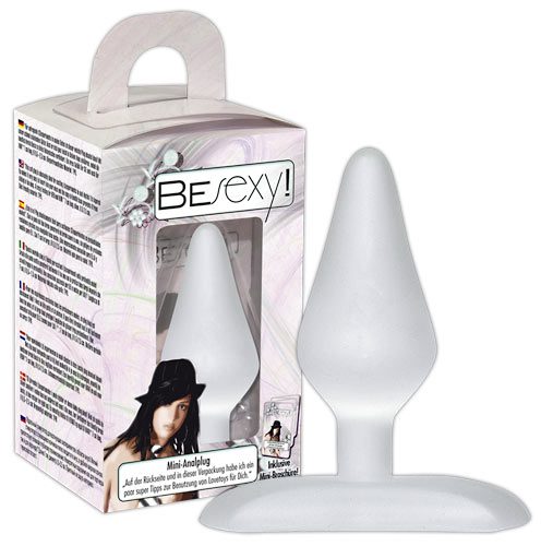 Прозрачный анальный массажёр Orion Be Sexy 0519049 (7 см)
