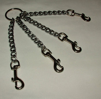 Четыре цепи с карабинами на кольце Подиум Р0315