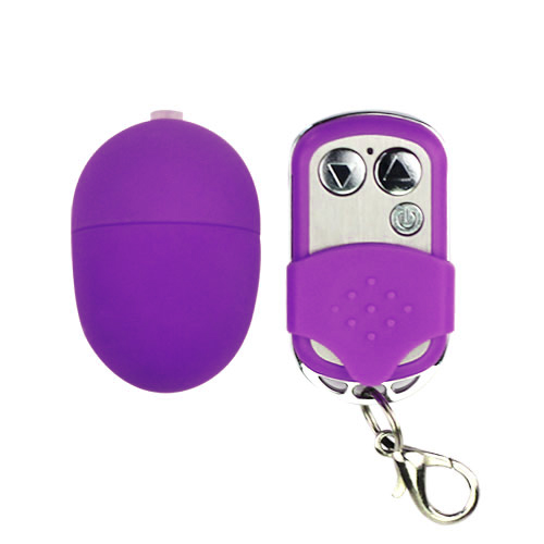 Фиолетовое виброяйцо на пульте ДУ Baile BI-014056-0603S