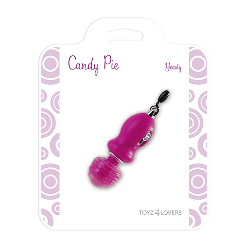Пурпурный вибростимулятор Toyz4lovers MINI STIMULATOR CANDY PIE YEASTY T4L-00801289