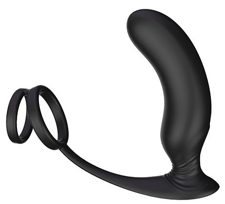 Чёрный массажёр простаты Dream Toys REMOTE P-PLEASER 21587