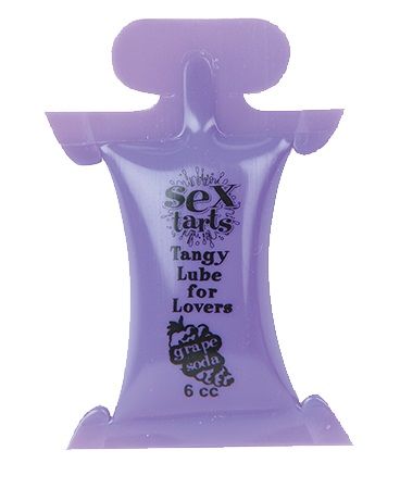 Лубрикант на водной основе с ароматом винограда Topco Sales Sex Tarts Lube Grape Soda 1035789 (6 мл)