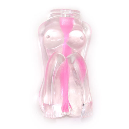 Прозрачный мастурбатор в виде миниатюрной девушки Baile BM-009006NM