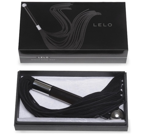 Чёрная замшевая плеть Lelo Sensua Suede Whip Black LEL1449