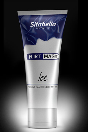 Силиконовая гель-смазка с лёгким пролонгирующим эффектом Sitabella FLIRT MAGIC Ice 4700
