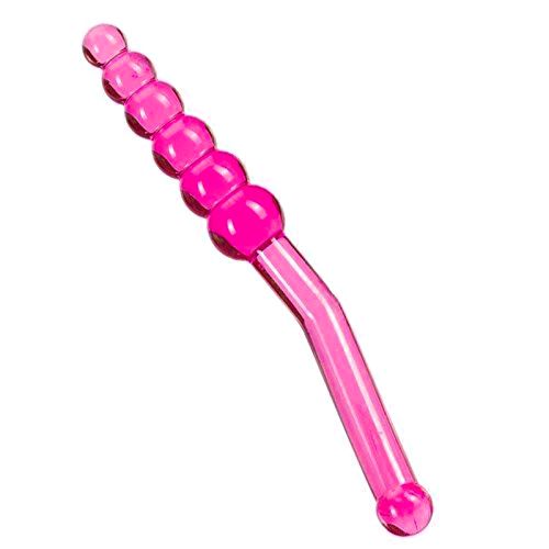 Изящный розовый анальный стимулятор Seven Creations Anal Angler F0091M2SPGAC (24 см)