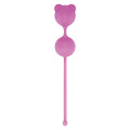 Розовые вагинальные шарики Toyz4lovers PUSSYNUT DOUBLE SILICONE T4L-00801774