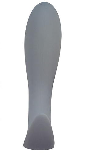 Серая анальная пробка Lola toys Strong Force Anal Plug 4215-02Lola (13,5 см)