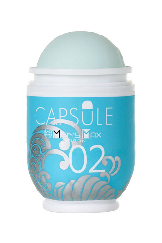 Мастурбатор в голубом цвете Men sMax Capsule 02 SAZANAMI ET09