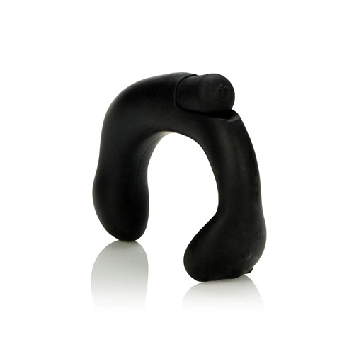Чёрный стимулятор простаты California Exotic Novelties Dr. Joel Kaplan P-Rock Prostate Massager SE-0407-03-3