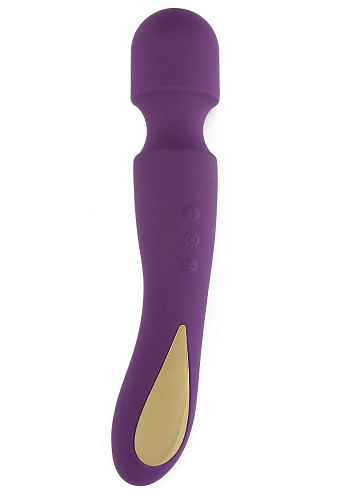 Фиолетовый wand-вибромассажёр Toy Joy Zenith Massager 10236 purple (23 см)