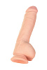 Реалистичный ротатор на присоске телесного цвета ToyFa 985003 (17 см)