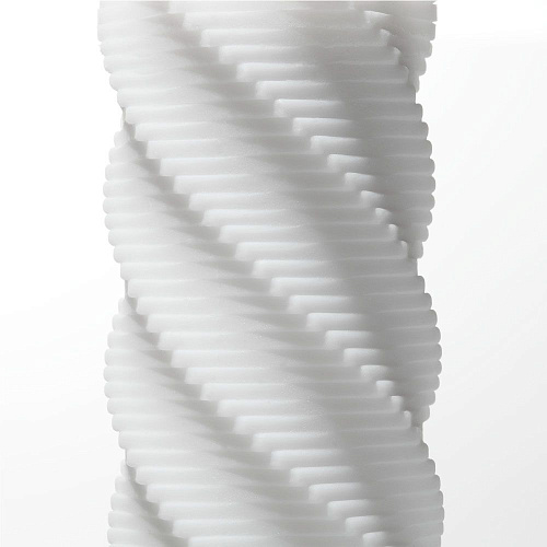 Белый 3D мастурбатор Tenga SPIRAL TNH-001