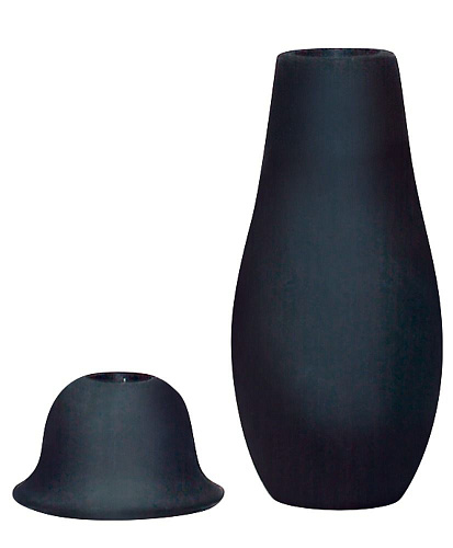 Чёрный анальный душ с тремя насадками Orion Intimate Shower 05288620000