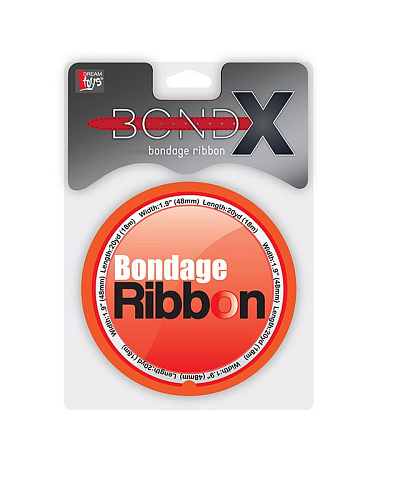Красная лента для связывания Dream Toys BONDX BONDAGE RIBBON 20995
