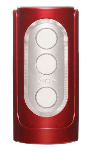 Красный фаллостимулятор Tenga FLIP HOLE RED THF-004