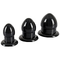 Набор чёрных растягивающих анальных пробок Orion Anal Stretching Plug Kit 05315700000