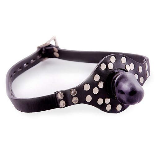 Чёрный кляп-фаллос Erotic Fantasy Cock Gag EFW030