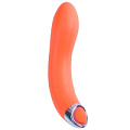 Оранжевый гладкий G-вибратор из силикона Dream Toys PURRFECT SILICONE G-SPOT VIBRATOR 20961 (17,7 см)