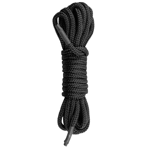 Чёрная веревка для бондажа EDC Wholesale Easytoys Bondage Rope ET247BLK