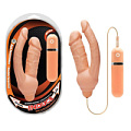 Анально-вагинальный вибратор телесного цвета NMC FVSG015A00-001