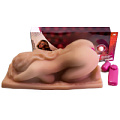 Мастурбатор телесного цвета в виде аппетитной девушки, с вибрацией LOVETOY (А-Полимер) 667823