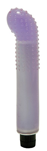 Водонепроницаемый фиолетовый массажёр G-точки Seven Creations SLIM JELLY G-SPOT VIBRATOR 2K702LV BCD GP (15,2 см)
