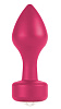 Розовый анальный плаг Shots Media BV Elegant Pink OU012PNK (8,3 см)