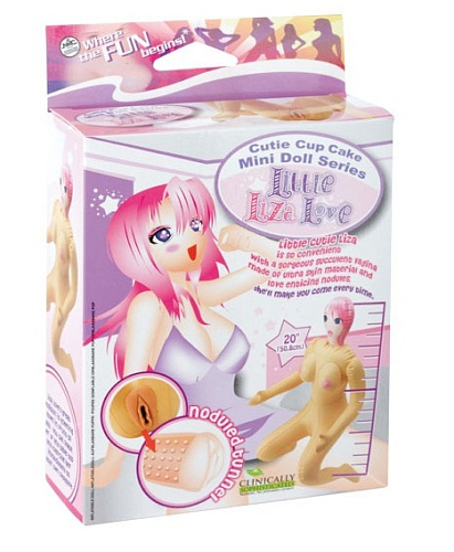 Мини-кукла телесного цвета в стиле аниме NMC Лиза120131