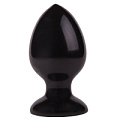 Чёрная анальная пробка LOVETOY (А-Полимер) MAGNUM 8 420800 (11,5 см)