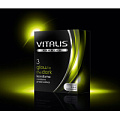 Прозрачные, светящиеся в темноте презервативы R S GmbH VITALIS premium №3 Glow in the dark 12097VP (3 шт)