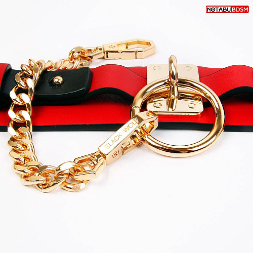 Большой эротический набор БДСМ в красном исполнении Bior toys NTB-80654