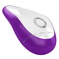 Фиолетово-белый клиторальный стимулятор OVO T2 WHITE/VIOLET