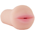 Мастурбатор-ротик телесного цвета из реалистичного материала ToyFa 963010