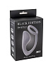 Серое эрекционное кольцо с анальной пробкой Lola toys Button Anal Plug 4216-02Lola