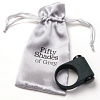 Серое эрекционное кольцо с вибрацией Fifty Shades of Grey Feel It, Baby! FS-48292