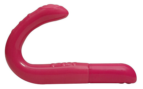 Ярко-розовый вибромассажёр простаты NMC Coarsed Coral Prostate Massager 0572560