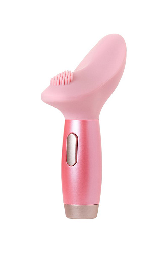 Розовый вибратор с двумя сменными насадками Le Stelle PERKS SERIES EX-3 LS12209