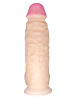 Телесный фаллоимитатор-гигант LOVETOY (А-Полимер) 958200 (39 см)