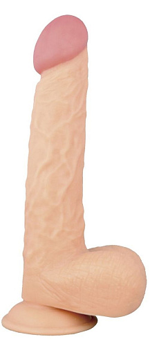 Реалистичный телесный фаллоимитатор Erokay Big Man XXL EK-1608-FL (20 см)