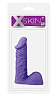 Фиолетовый стимулятор-фаллос Dream Toys XSKIN 6 PVC DONG 20621 (15 см)