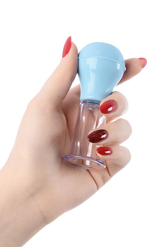 Набор прозрачных помп для стимуляции сосков ToyFa Nipple Pump Set 889009-M