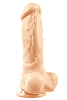 Большой телесный фаллоимитатор NS Novelties Colours Pleasures Thick 8 Dildo NSN-0405-41 (23,8 см)